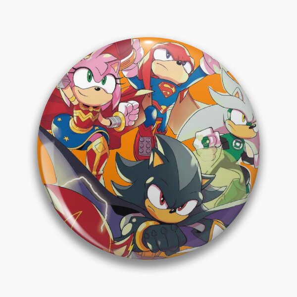 Item preview, DC x Sonic The Hedgehog 2 designed and sold by Axel Droga.