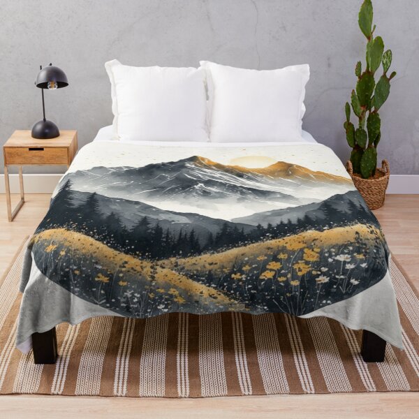 Item preview, Alpine Dawn: The Ink-Washed Peak designed and sold by David R Sawin The Architects Of Eden.