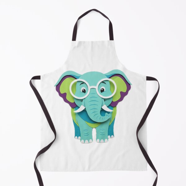 Item preview, Cut paper elephant designed and sold by Tisunigo.