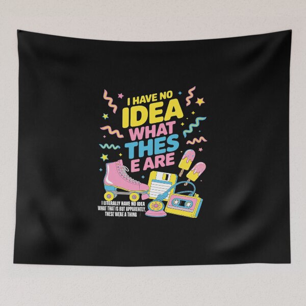 Item preview, I Have No Idea What This Is 80s Outfit Idea Kids 80s Theme designed and sold by DigitaldeligArt.