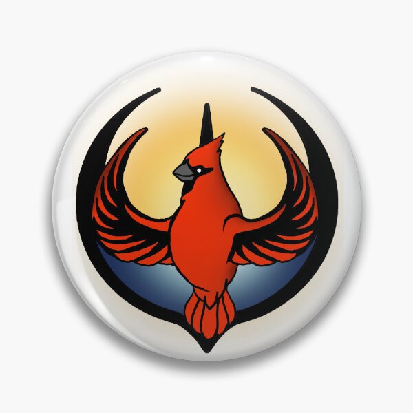 Item preview, Rebel Cardinal for Illinois, Indiana, Kentucky, Ohio, N. Carolina, Virginia & W. Virginia designed and sold by Morrison Witchery.