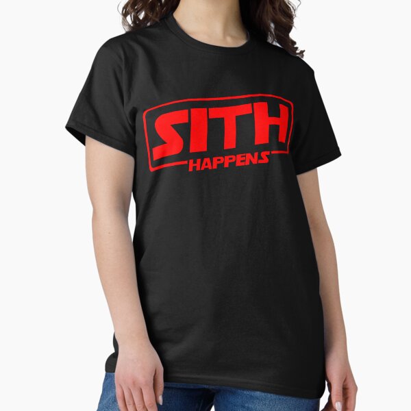 Vista previa del artículo con la obra «Red Sith sucede logo», diseñado y vendido por SpacedLobster.