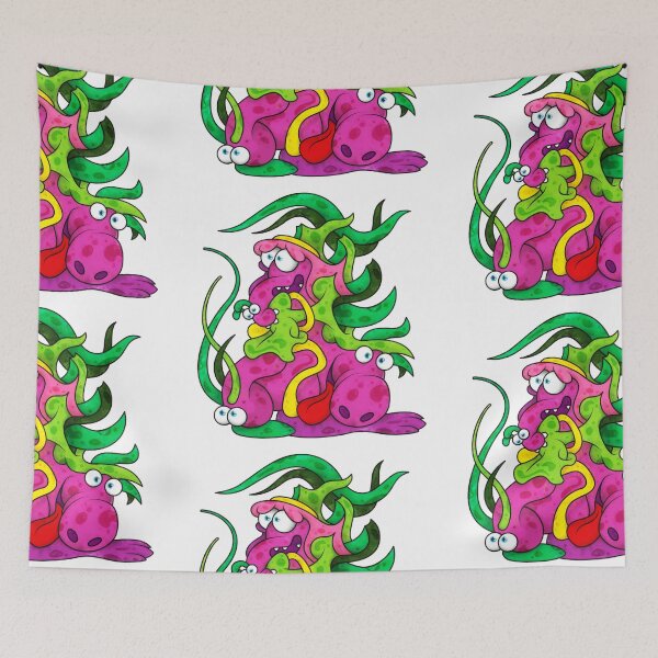 Item preview, Creature #68A - Hippopotamus with a runny nose designed and sold by liquid-print.