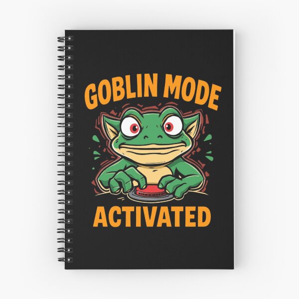 Item preview, Goblin Mode Activated Funny Frog Shirt | Absurd Chaos Humor designed and sold by MotivaChic.