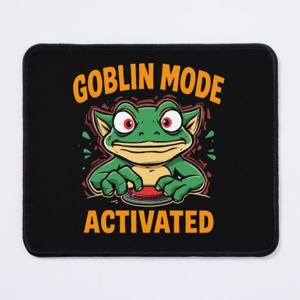 Item preview, Goblin Mode Activated Funny Frog Shirt | Absurd Chaos Humor designed and sold by MotivaChic.