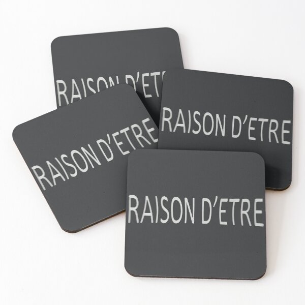 Item preview, “REASON FOR BEING” – French Typography & Philosophical Expression designed and sold by Alan-David.