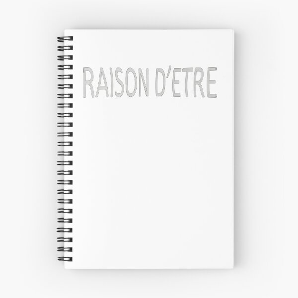 Item preview, “REASON FOR BEING” – French Typography & Philosophical Expression designed and sold by Alan-David.