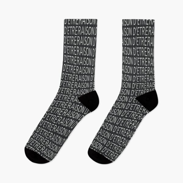 Item preview, “REASON FOR BEING” – French Typography & Philosophical Expression designed and sold by Alan-David.