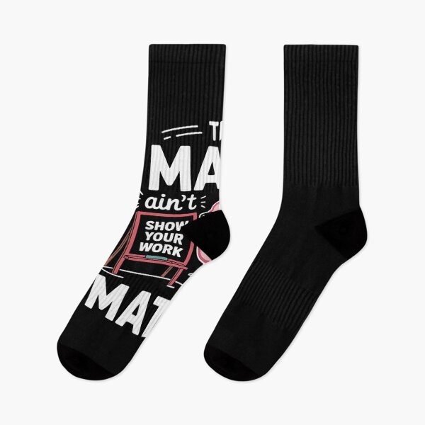 Item preview, The Math Ain't Mathin  Math Teacher designed and sold by MarkLeedsArt.