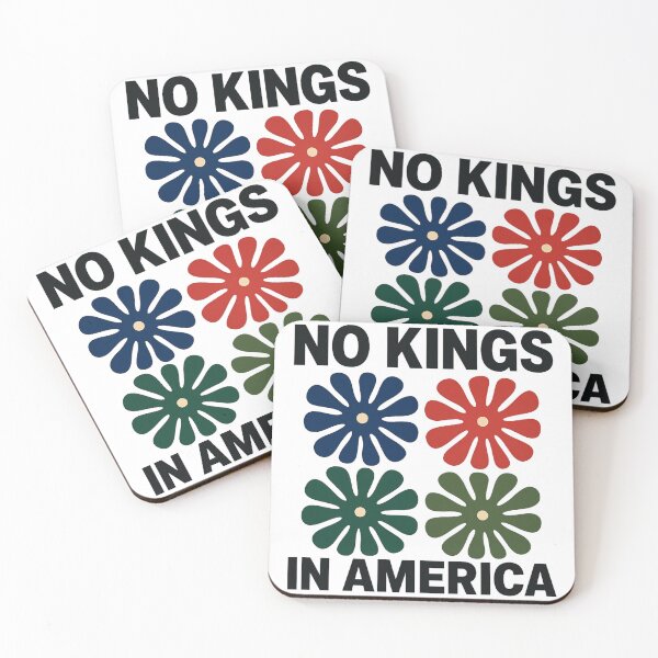 Item preview, Floral No Kings In America designed and sold by ZBIFBOUETLA.