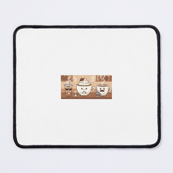 Item preview, Funny Coffee Friends Characters Drinking Coffee Sticker designed and sold by Irinastefania.