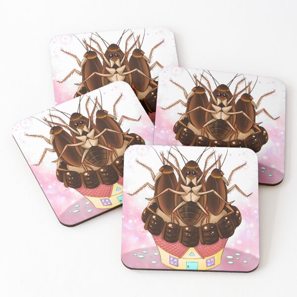 Item preview, Homey Cockroach Family House Dessert Cupcake (with BG) designed and sold by makyonokisai.