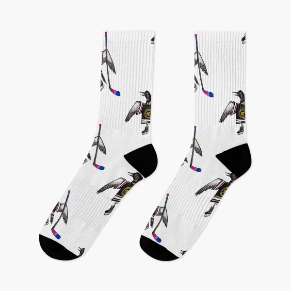 Item preview, Heated Rivalry Ilya Rozanov Hockey Loon - Stupid Canadian Wolf Bird, Boston Raiders, Bisexual Pride Tape, Hockey Romance designed and sold by RosefinchArt.