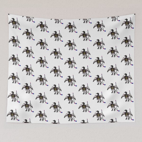 Item preview, Heated Rivalry Ilya Rozanov Hockey Loon - Stupid Canadian Wolf Bird, Boston Raiders, Bisexual Pride Tape, Hockey Romance designed and sold by RosefinchArt.