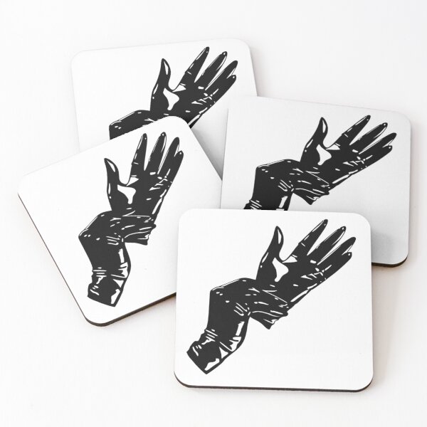 Item preview, Latex Glove Minimal Silhouette designed and sold by destelloacido.