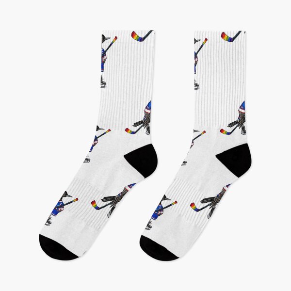 Item preview, Heated Rivalry Shane Hollander Hockey Loon - Stupid Canadian Wolf Bird, Montreal Metros, Pride Tape, Hockey Romance designed and sold by RosefinchArt.