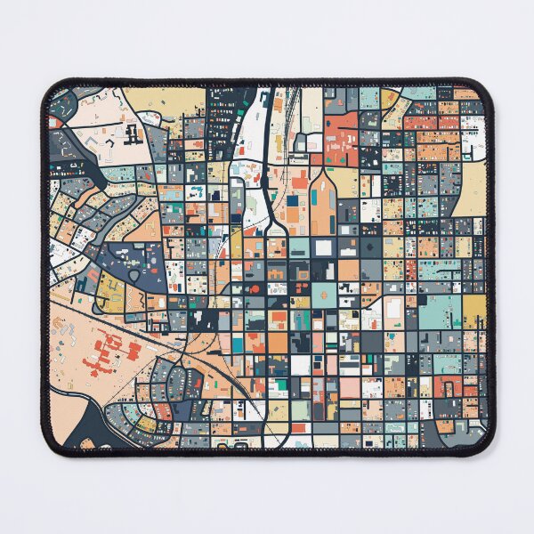 Item preview, Raleigh North Carolina Abstract Art designed and sold by parmarmedia.