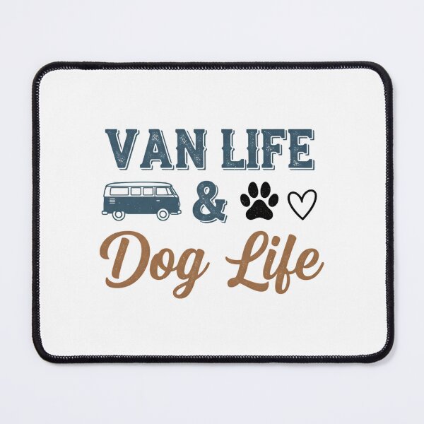 Item preview, Minimalist Van Life and Dog Life Travel Design designed and sold by Silent Watch Threads..