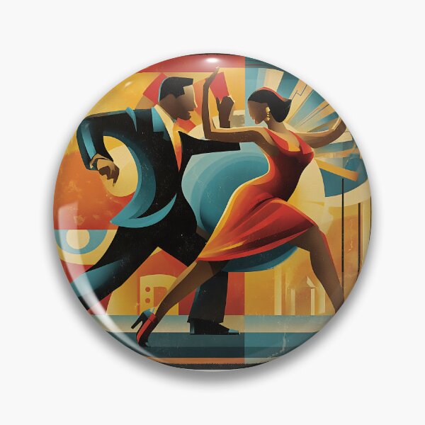 Item preview, Harlem Jazz Dance Couple designed and sold by Boddicca.