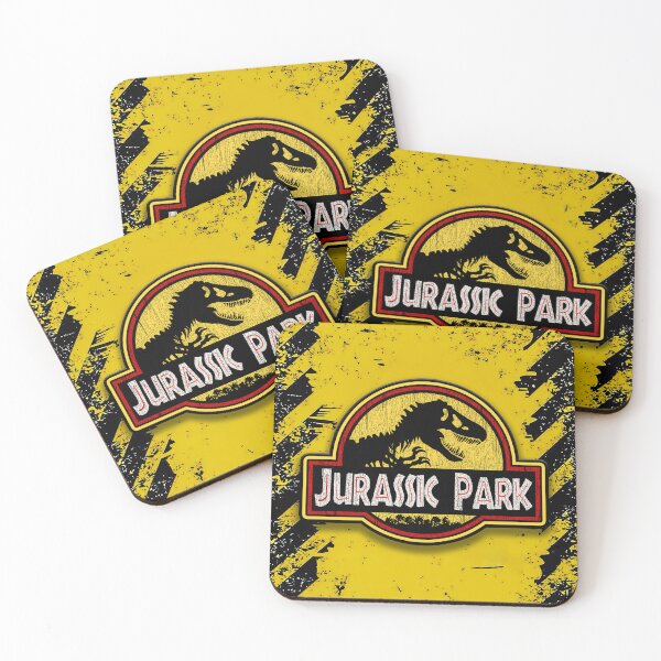 Item preview,  jurassic dinosaurs danger pattern black an yellow  designed and sold by Blck-Acid-Devil.