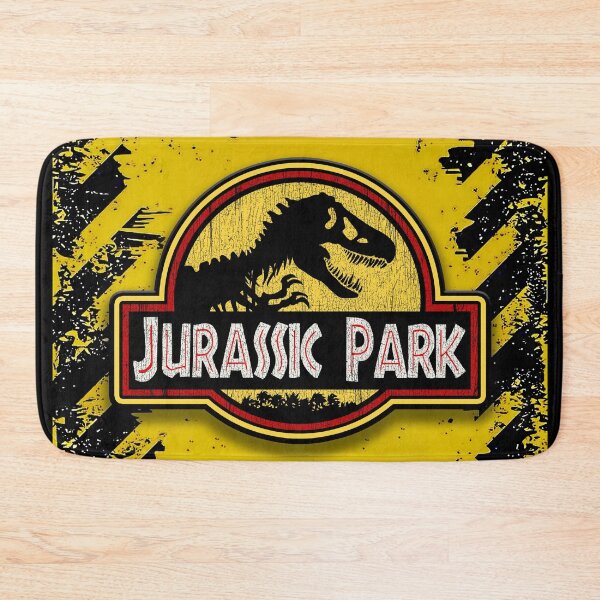 Item preview,  jurassic dinosaurs danger pattern black an yellow  designed and sold by Blck-Acid-Devil.