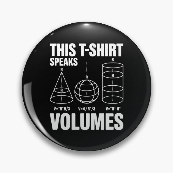 Item preview, Volumes Maths Science Geeky Pun  designed and sold by MarkLeedsArt.