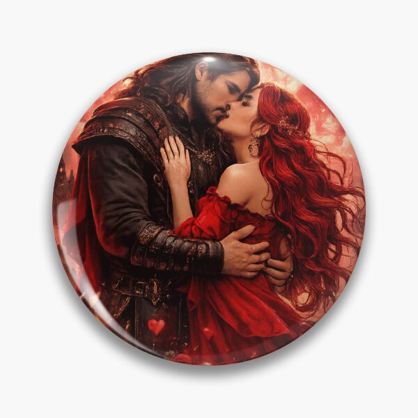 Item preview, Fantasy Valentine Romance – Magical Love Under the Heart Moon designed and sold by waldex44.