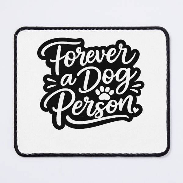 Item preview, Forever Dog Person Text Design designed and sold by AlienTechs.