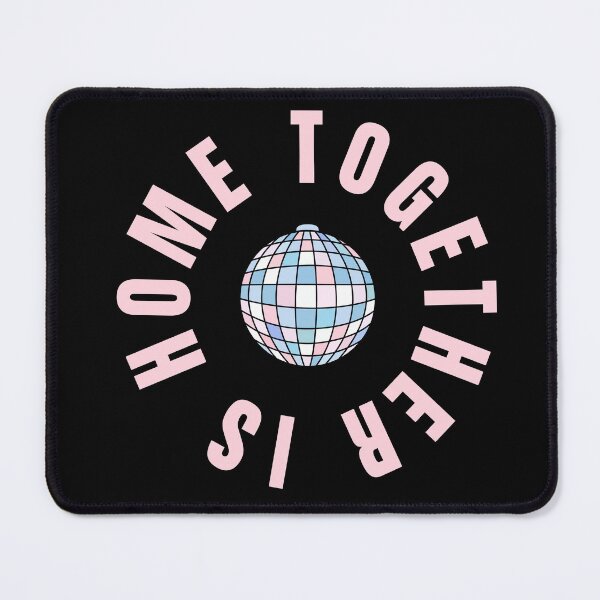 Item preview, Together Together Pink And Blue Disco Ball - Home Is Where We Are Together designed and sold by eMKa82.