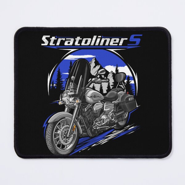 Item preview, Yamaha Stratoliner S 2014 (Silver) for Motorcycle Riders designed and sold by MotoApparelHub.