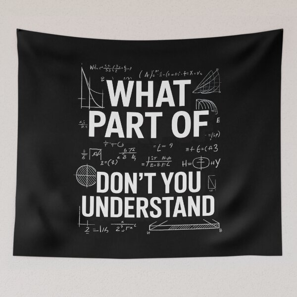 Item preview, What Part Of Don't You Understand 2 designed and sold by MarkLeedsArt.