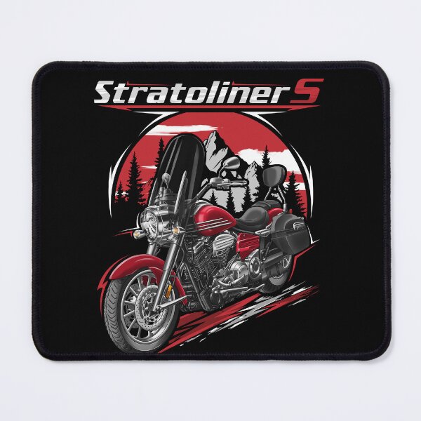 Item preview, Yamaha Stratoliner S 2015 (Cocktail Red) for Motorcycle Riders designed and sold by MotoApparelHub.