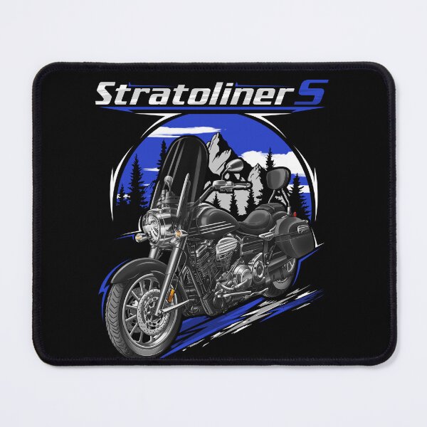 Item preview, Yamaha Stratoliner S 2016 (Black Metallic) for Motorcycle Riders designed and sold by MotoApparelHub.