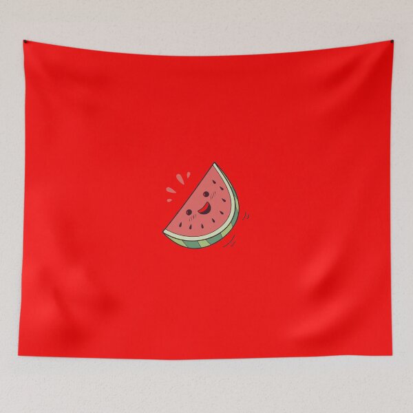 Item preview, Cute Smiling Watermelon Cartoon – Kawaii Summer Fruit Illustration designed and sold by NOVASTOCK117.