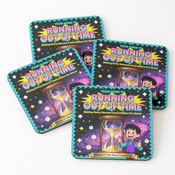 Item preview, Running Out of Time - 90s VHS Parody Art designed and sold by PictorialWhimsy.