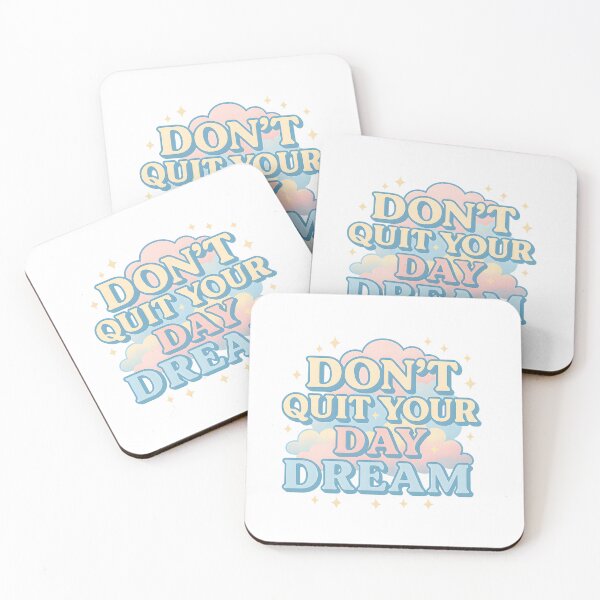 Item preview, Don’t Quit Your Day Dream – Pastel Cloud Inspirational Design designed and sold by SVALANART.