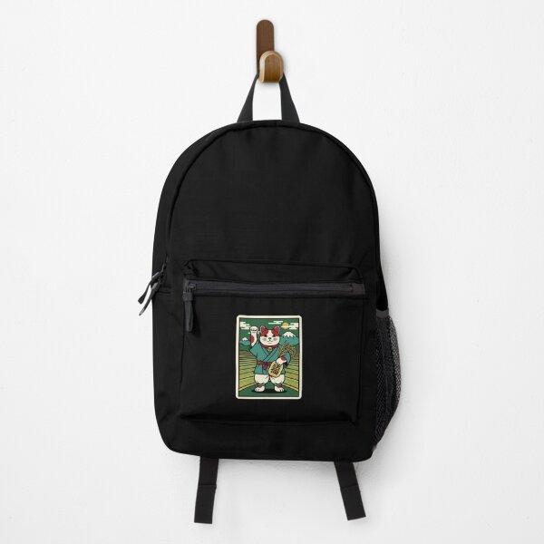 Item preview, Samurai Lucky Cat Japanese Warrior Illustration designed and sold by JordynLadukeg65.