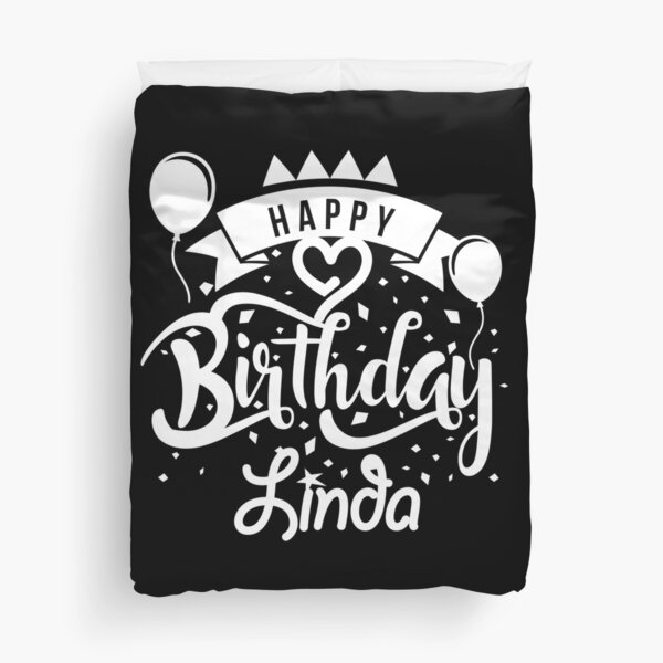 Housse De Couette Joyeux Anniversaire Patricia Par Elhefe Redbubble