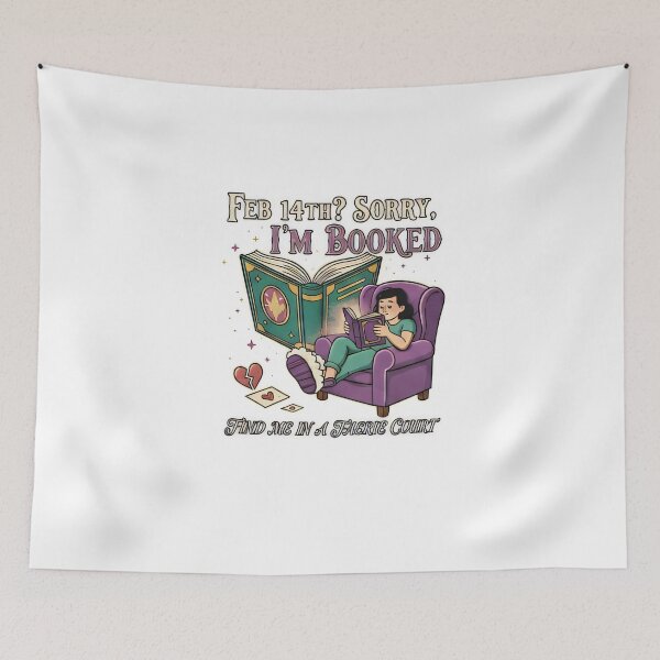 Item preview, Romantasy Reader Valentine Design – Find Me In A Faerie Court designed and sold by Dancosta40.