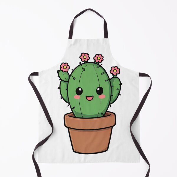 Item preview, Cute Smiling Potted Cactus designed and sold by zrz.