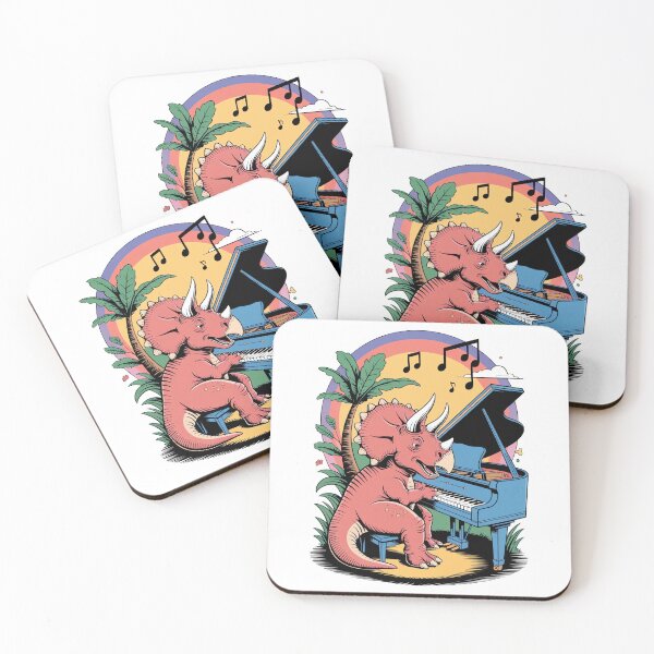 Item preview, Boogie boogie Triceratops designed and sold by Diesel Drinking Dinosaurs.