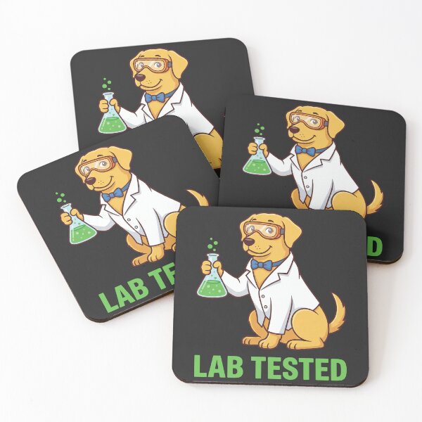 Item preview, Lab Tested - Funny Science Dog Pun designed and sold by DigitalGlade.