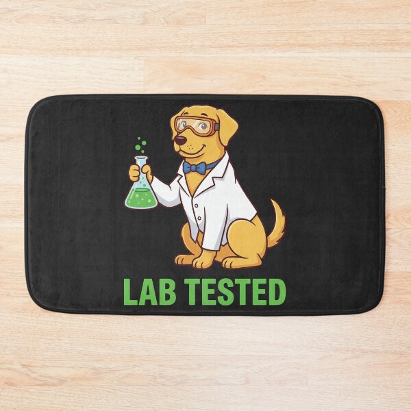 Item preview, Lab Tested - Funny Science Dog Pun designed and sold by DigitalGlade.