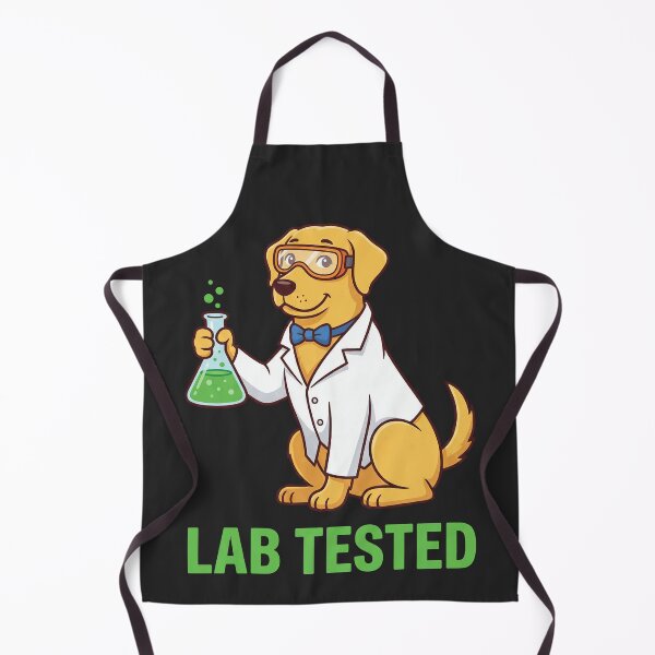 Item preview, Lab Tested - Funny Science Dog Pun designed and sold by DigitalGlade.