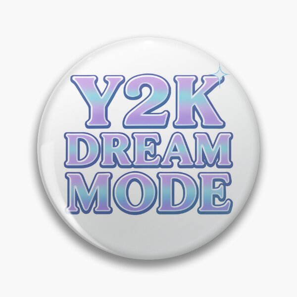 Item preview, Y2K Dream Mode – Futuristic 2000s Aesthetic Typography designed and sold by SVALANART.