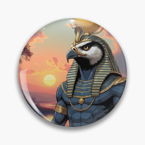 Item preview, Ra (Re/Atum/Khepri) Ancient Egyptian Sun God of Creation, Power, Light & Divine Authority designed and sold by BlackStarsCreations.
