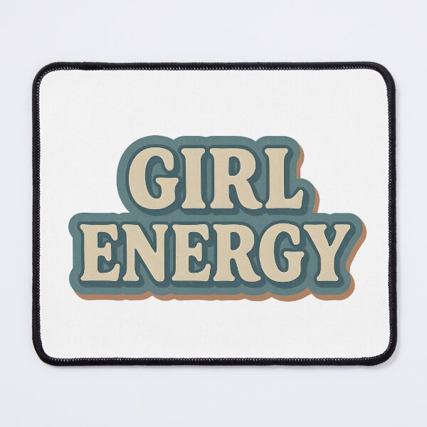 Item preview, Girl Energy – Positive Female Empowerment Typography designed and sold by SVALANART.