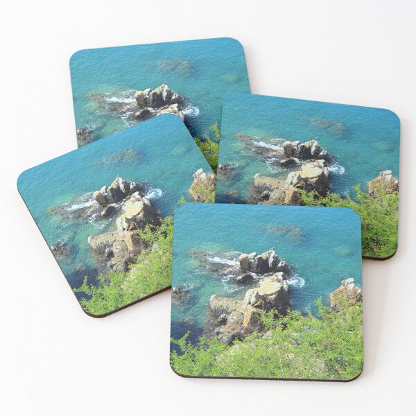 Item preview, Looking Down On Rocky Shore St. Martin designed and sold by LisaWootenPhoto.
