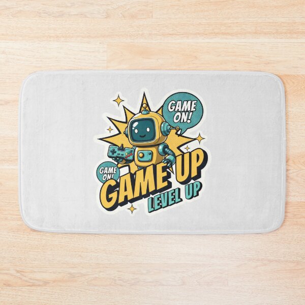 Item preview, Retro Gaming Bot Level Up Edition designed and sold by SplashTastic.