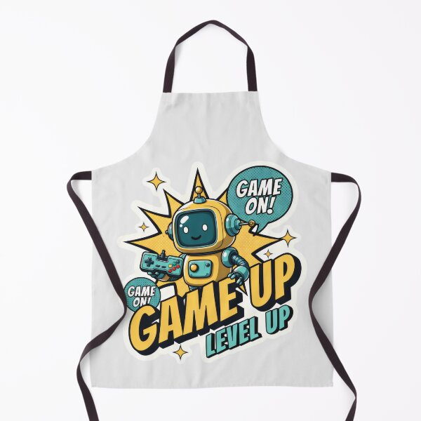 Item preview, Retro Gaming Bot Level Up Edition designed and sold by SplashTastic.